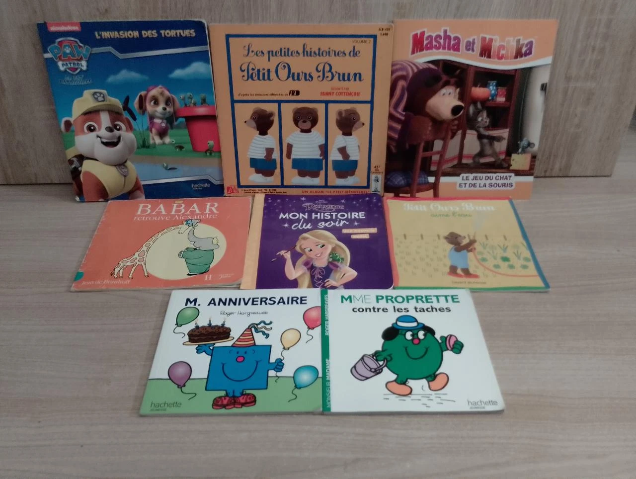 Lot de 8 livres enfants